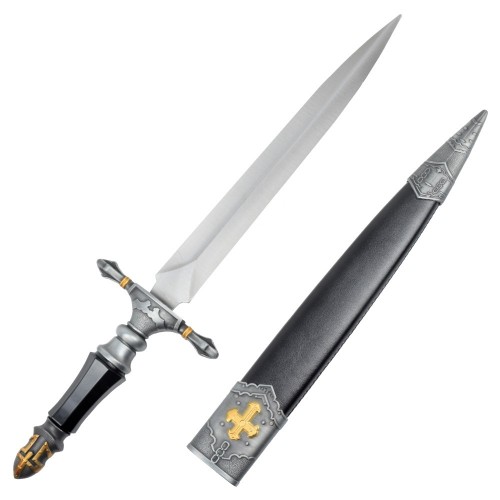 Ornamental Templar Dagger (ZS213), A Symbol of Medieval Valor — Crafted for Display and Collection